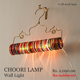 Choori Lamp by Sahil & Sarthak